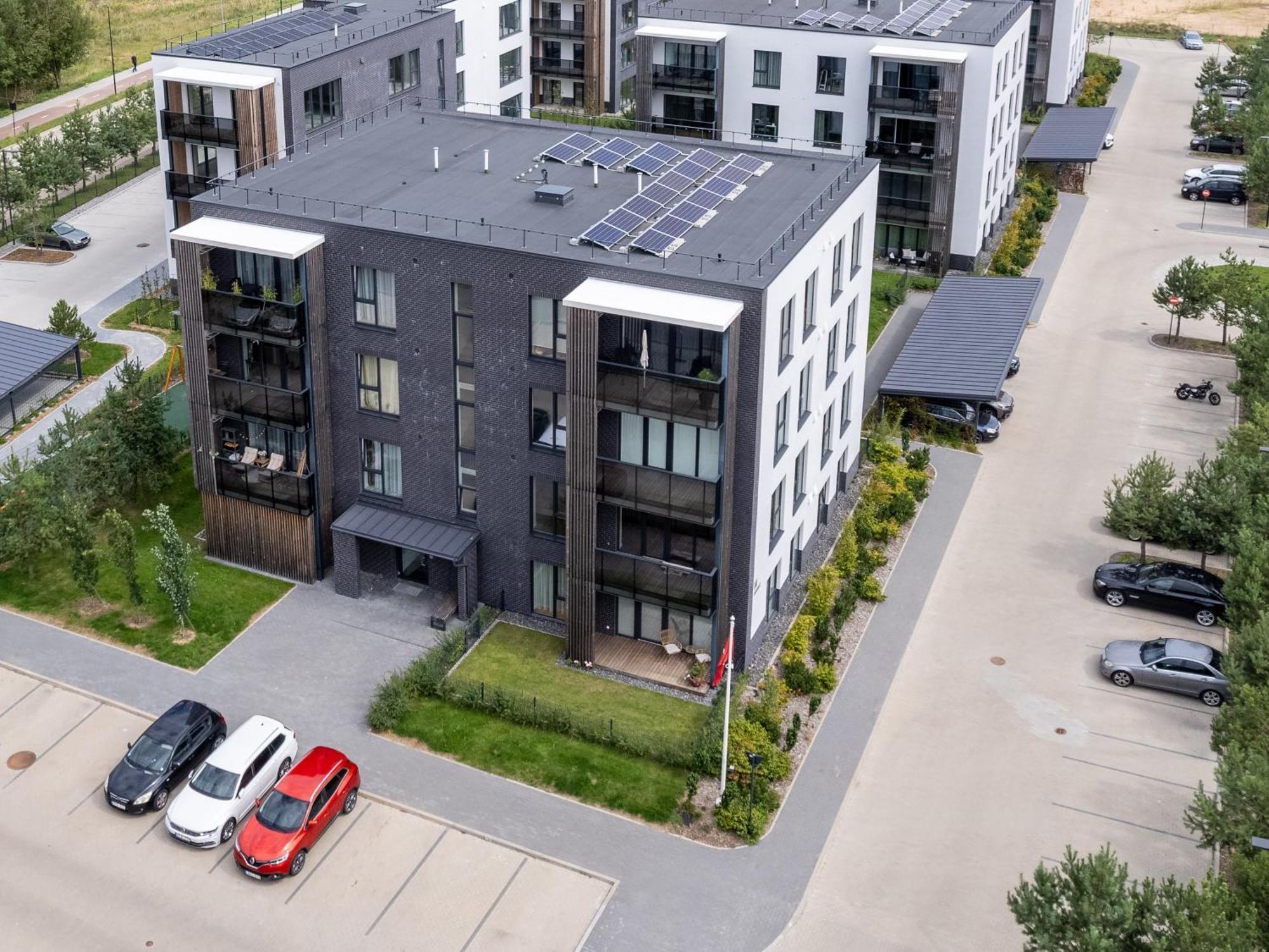 D33 Vilnius - Brand New Luxury Apartment With Terrace, Garden, Ac And Parking VNO Exterior foto