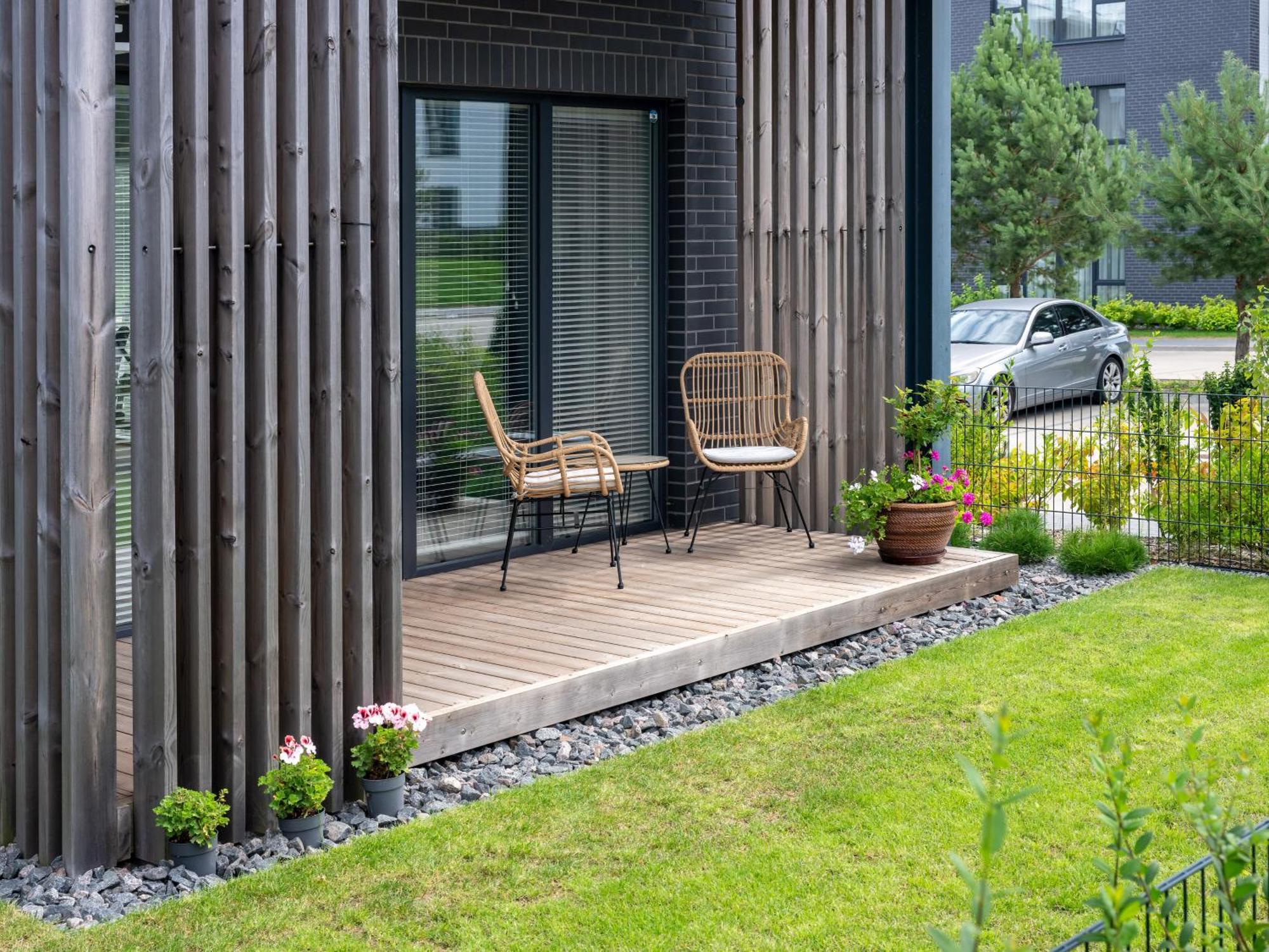 D33 Vilnius - Brand New Luxury Apartment With Terrace, Garden, Ac And Parking VNO Exterior foto