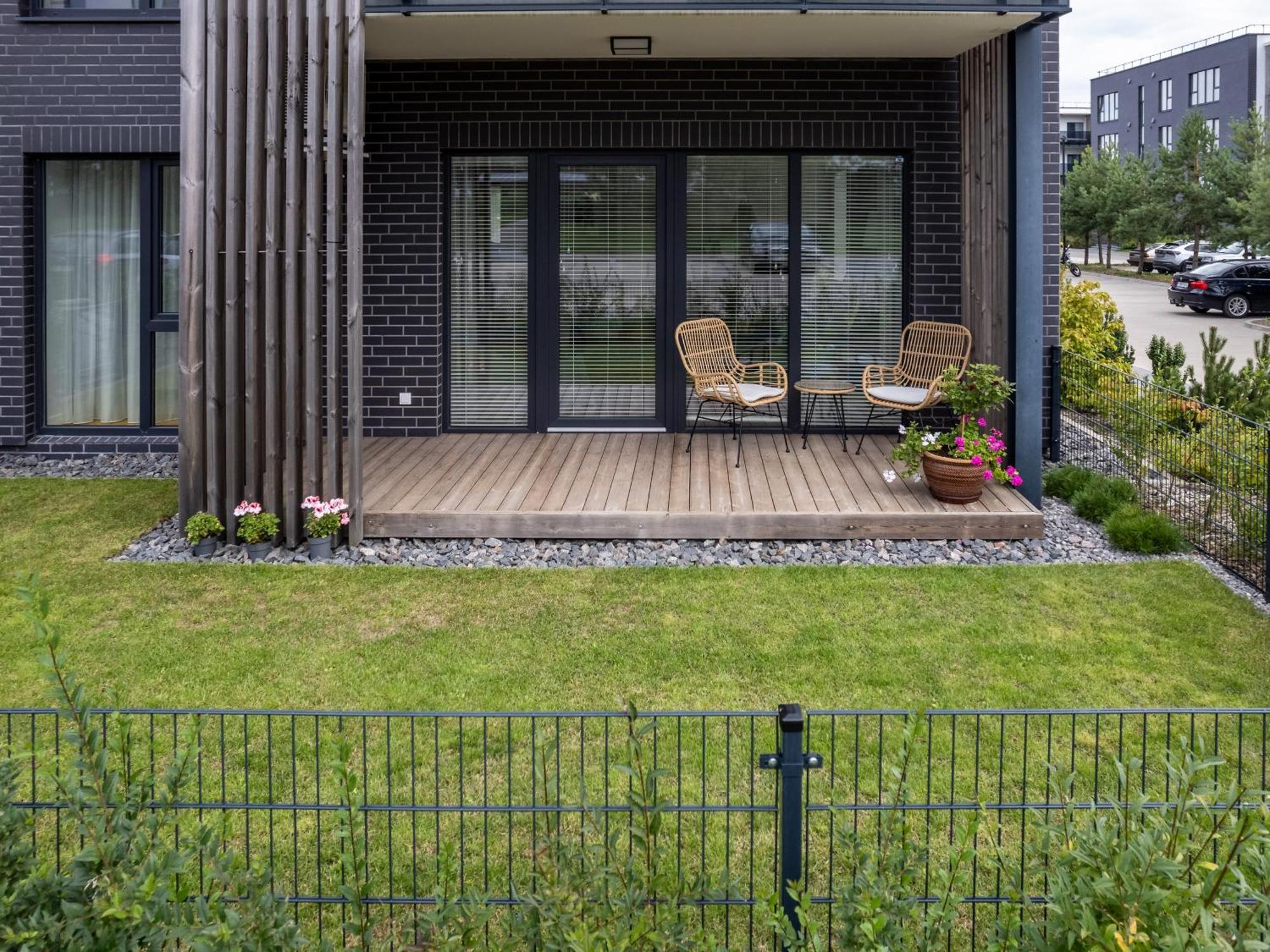 D33 Vilnius - Brand New Luxury Apartment With Terrace, Garden, Ac And Parking VNO Exterior foto